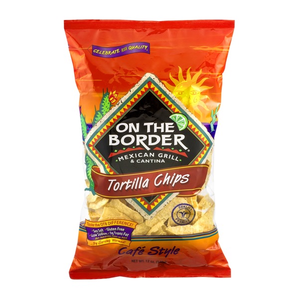 On The Border Mexican Grill & Cantina Cafe Style Tortilla Chips from