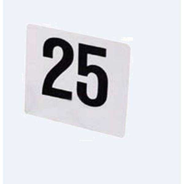 Table Numbers Set, 1-100, 4" x 4" square, rounded corners