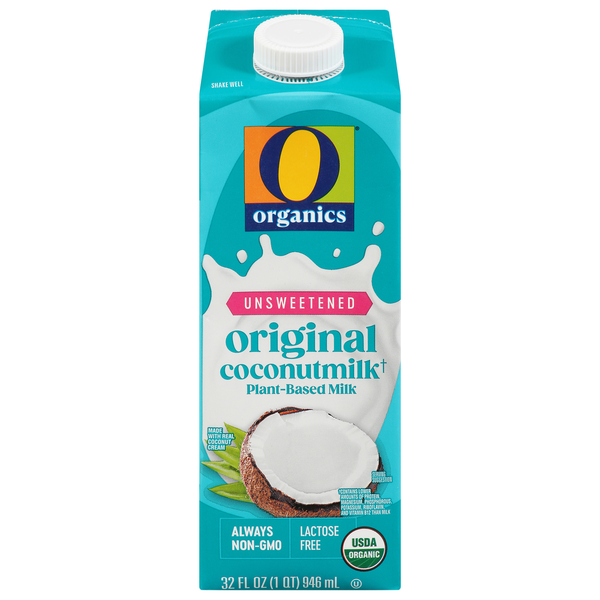O Organics Unsweetened Original Coconutmilk