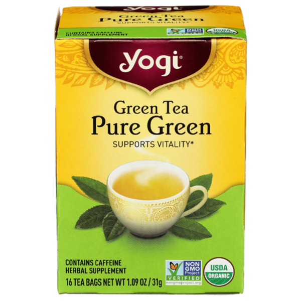 Yogi Tea Organic Green Tea Pure Green