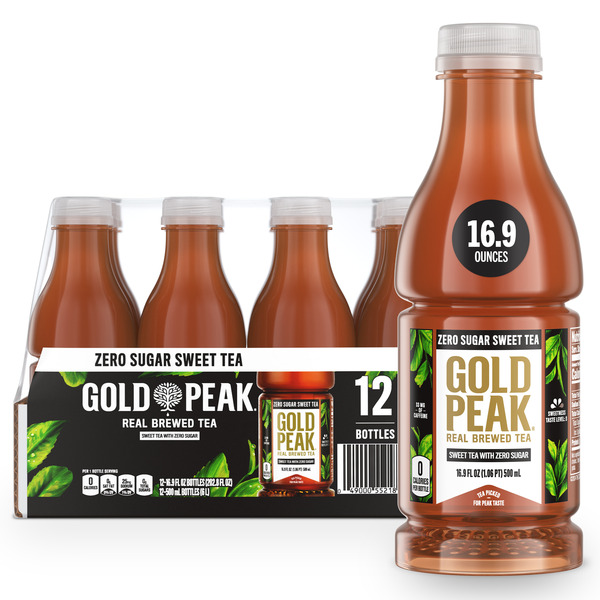 Gold Peak Zero Sugar Sweet Iced Tea Bottles