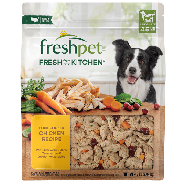 Freshpet Fresh Dog Food, Fresh From The Kitchen, Home Cooked