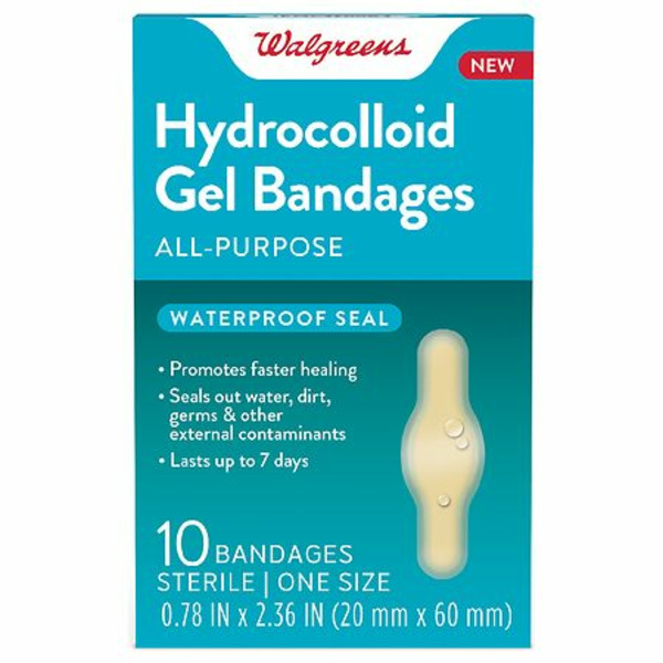 Walgreens Walgreens Allpurpose Hydrocolloid Gel Bandages SameDay