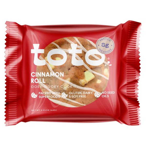 Toto Seed Oil Free Cinnamon Roll Cookie Same-Day Delivery or