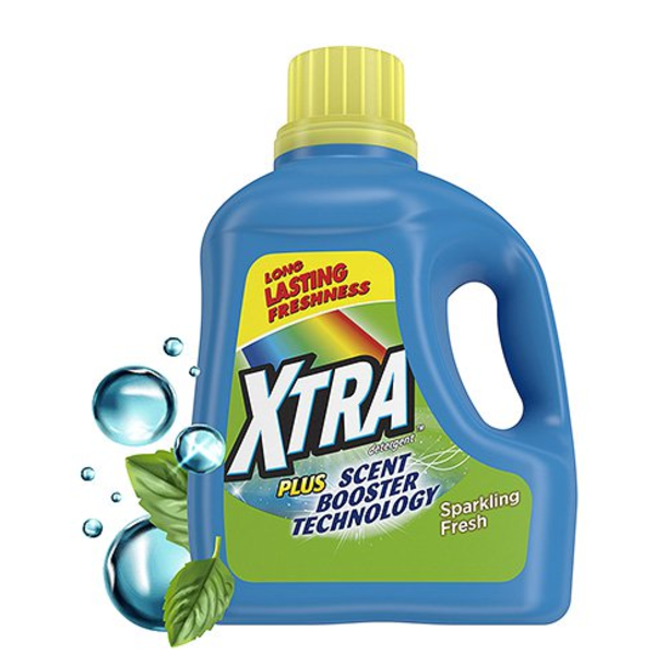 Xtra Plus Scent Booster Technology Liquid Laundry Detergent 6/56Z