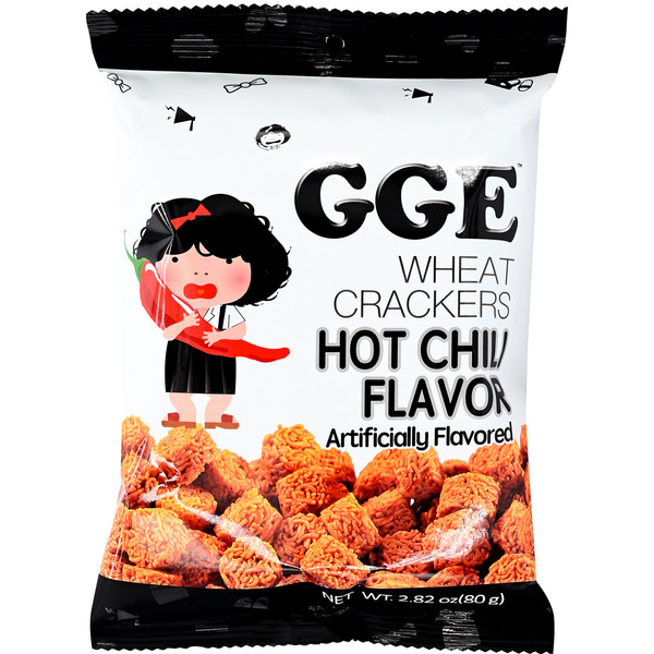 GGE Hot Chili Flavor Wheat Snack Crackers