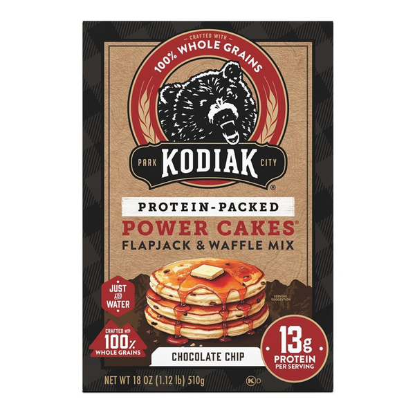 Kodiak Power Cakes Chocolate Chip Flapjack & Waffle Mix