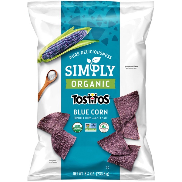 Tostitos Simply Blue Corn Tortilla Chips from Safeway Instacart
