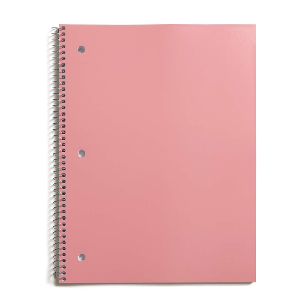 Pep Rally 70 Sheets Ruled Spiral NotebookSpiral Notebook - Pink Same ...