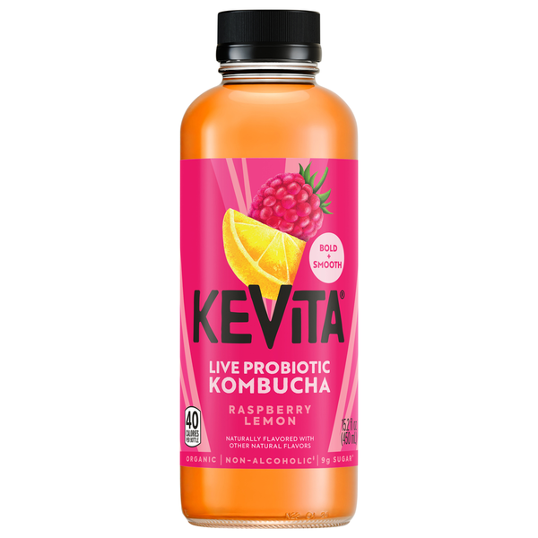 KeVita Raspberry Lemon Kombucha Same-Day Delivery or Pickup