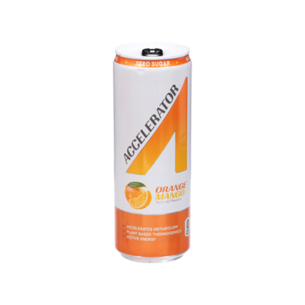 A SHOC Accelerator Orange Mango Smart Energy Drink