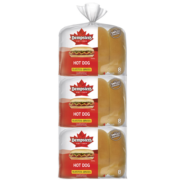 Dempster's Small Hotdog Buns