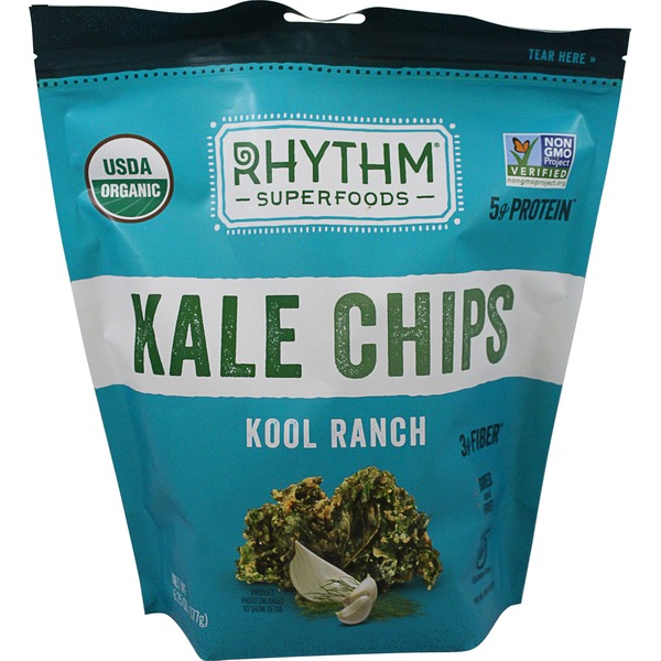 Rhythm Superfoods Kale Chips Kool Ranch (6.25 oz) from Costco Instacart