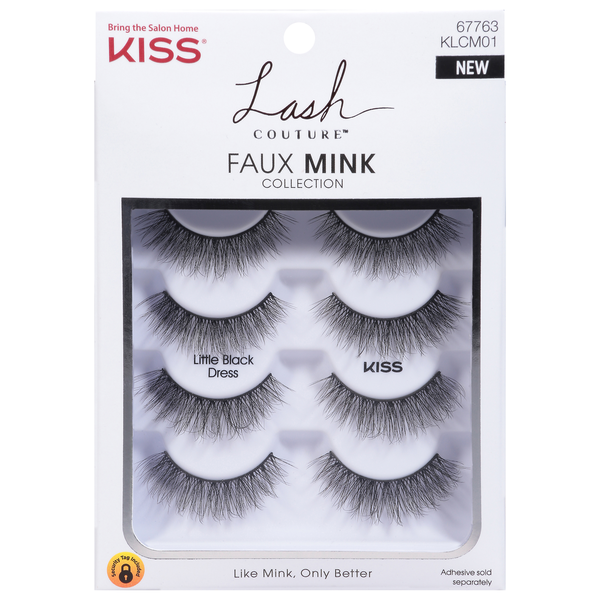 KISS Lash Couture, Little Black Dress, Faux Minx Collection – 1 each