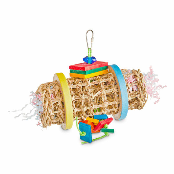 You & Me Small Vine Mat Roll-Up Bird Toy