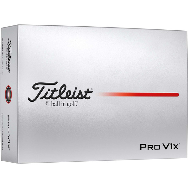 Titleist 2025 Pro V1x Golf Balls - White