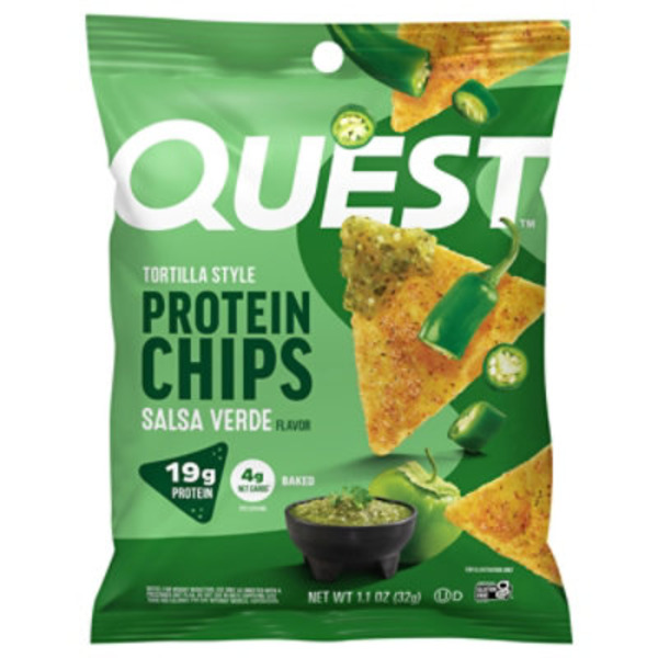Quest Salsa Verde Tortilla Style Protein Chips