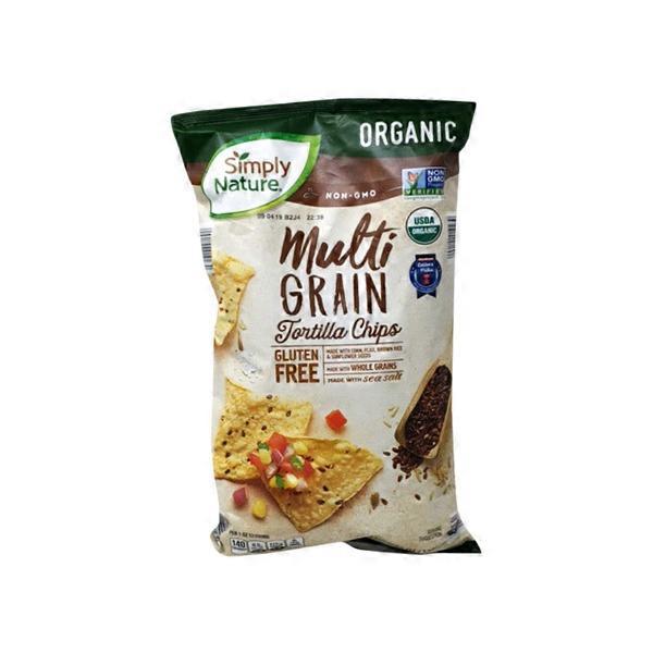 Simply Nature Multi Grain Tortilla Chips (8.25 oz) Instacart