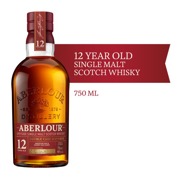 Aberlour Single Malt Scotch Whisky 12 Year Old Double Cask Matured
