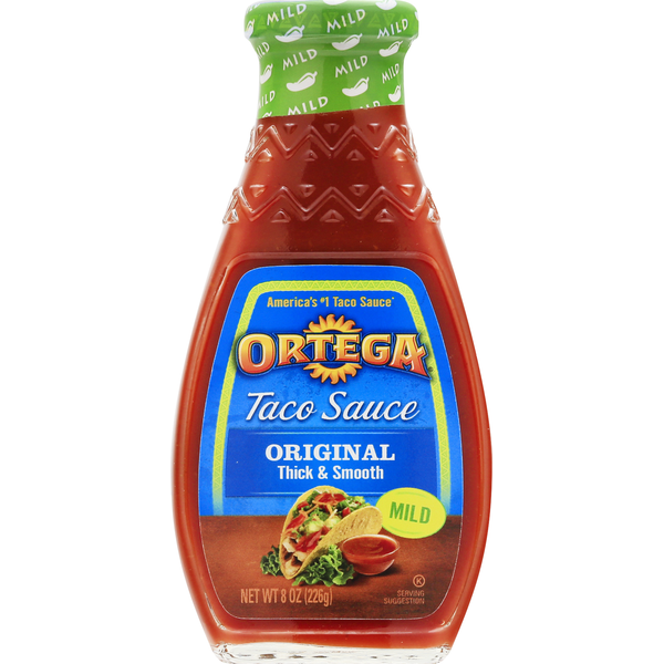 Ortega Taco Sauce, Original, Mild (8 oz) from Andronico's Community Markets Instacart