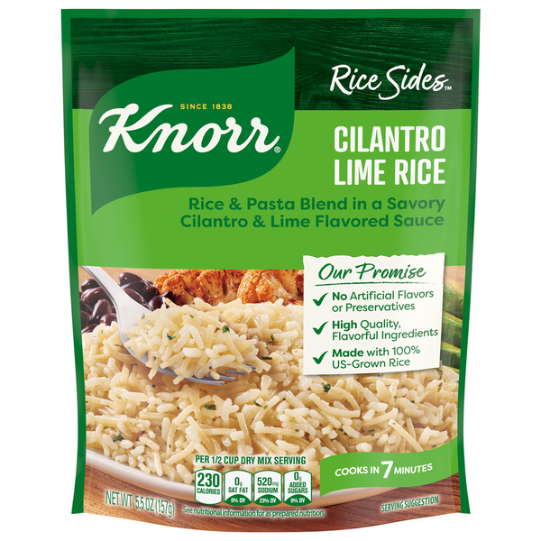 Knorr Cilantro Lime Rice & Pasta Blend