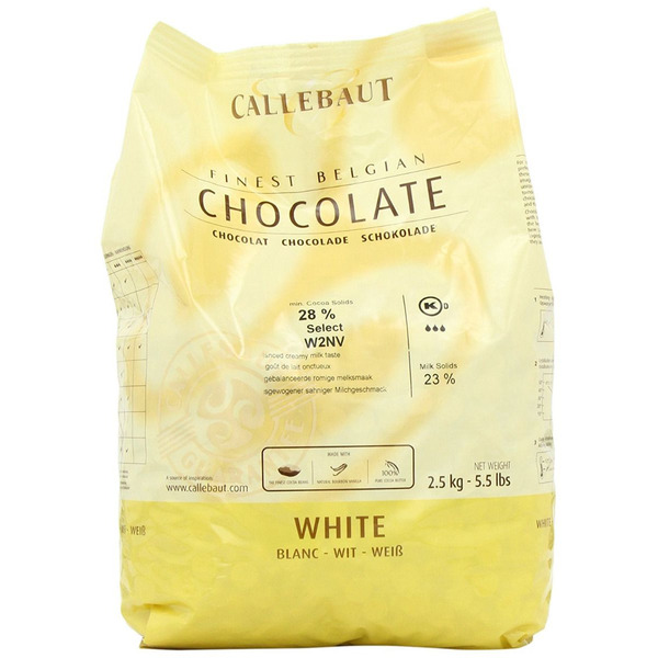 Callebaut - White Chocolate - 5.5 lbs