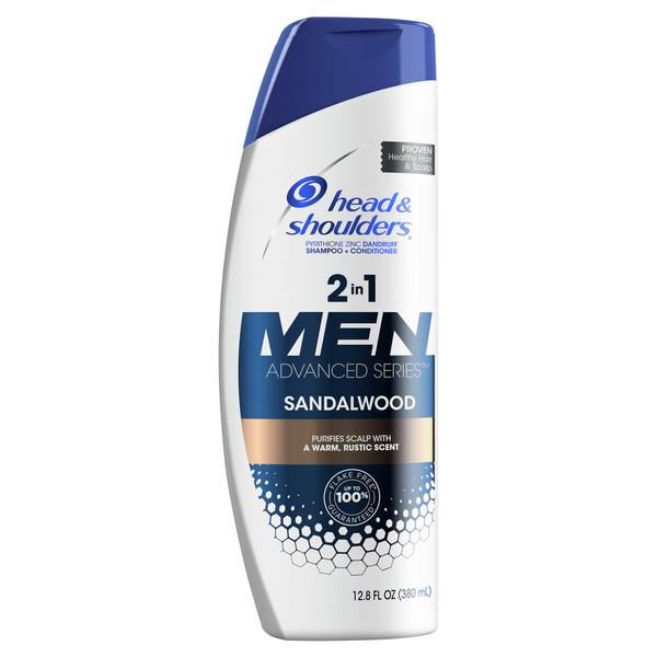 Publix Head & Shoulders Advanced Series Sandalwood 2in1 Shampoo and Conditioner for Men Same