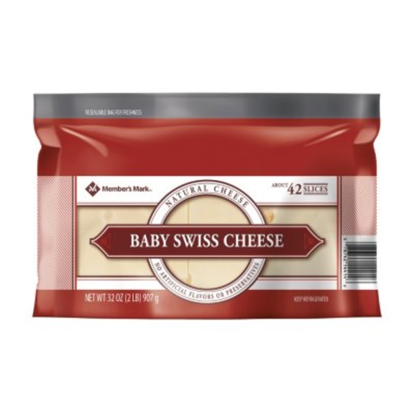 Sam's Club Member's Mark Baby Swiss Cheese Slices SameDay Delivery