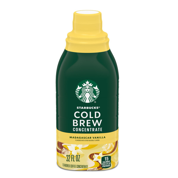 Starbucks Madagascar Vanilla Flavored Cold Brew Coffee Concentrate