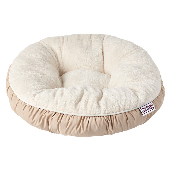ALDI Heart to Tail Round Pet Bed Tan SameDay Delivery or Pickup