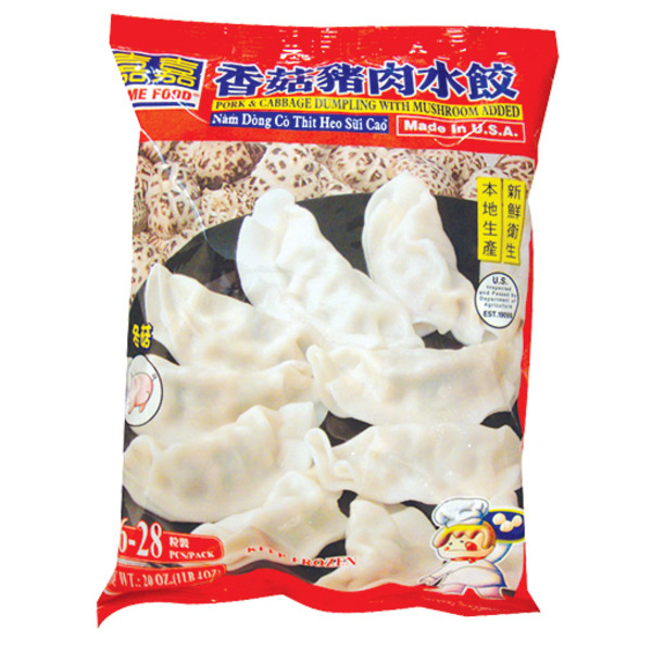 Prime Pork & Cabbage Dumpling with Mushroom Added