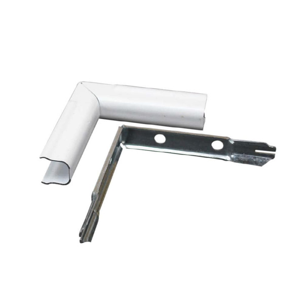 Legrand 700 Metal White Raceway inside elbow