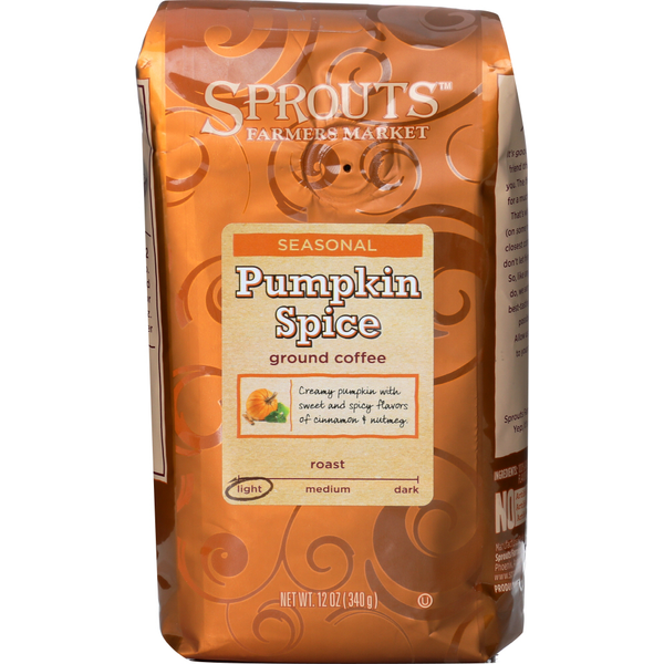 Sprouts Pumpkin Spice Seasonal Ground Coffee Same-Day Delivery or