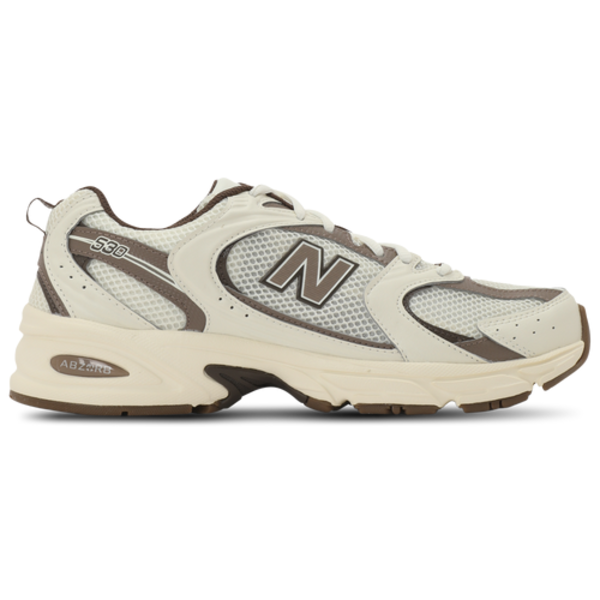 New Balance Men's 530 Casual Shoes, Size 7 - White/Brown