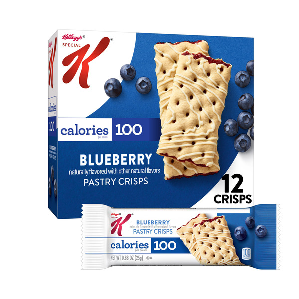 Special K Bar Blueberry Pastry Crisps 12 Crisps