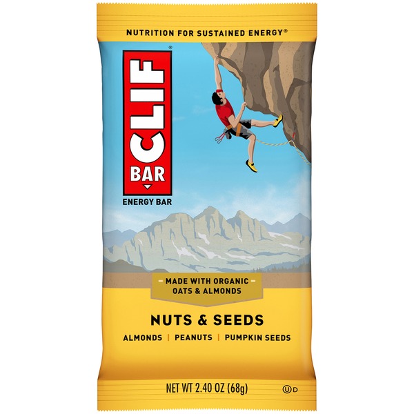 CLIF Bar Nuts & Seeds Energy Bar (2.4 oz) Instacart