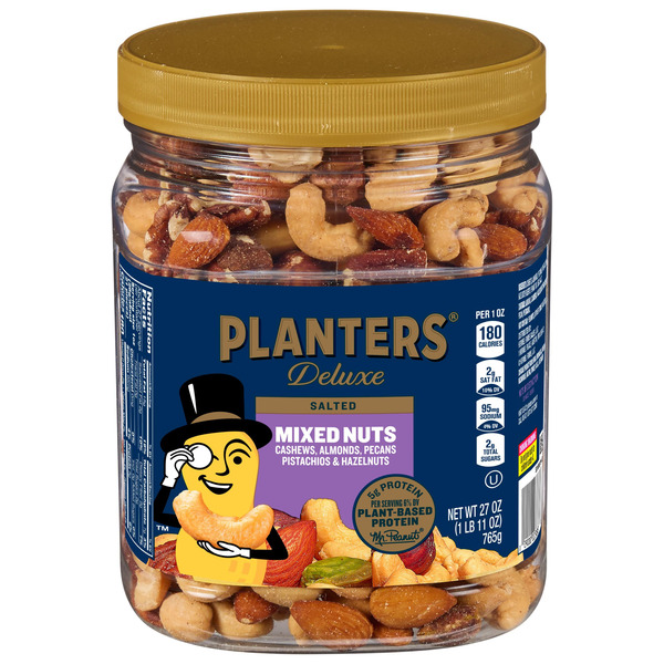 Planters Deluxe Mixed Nuts, 27 OZ