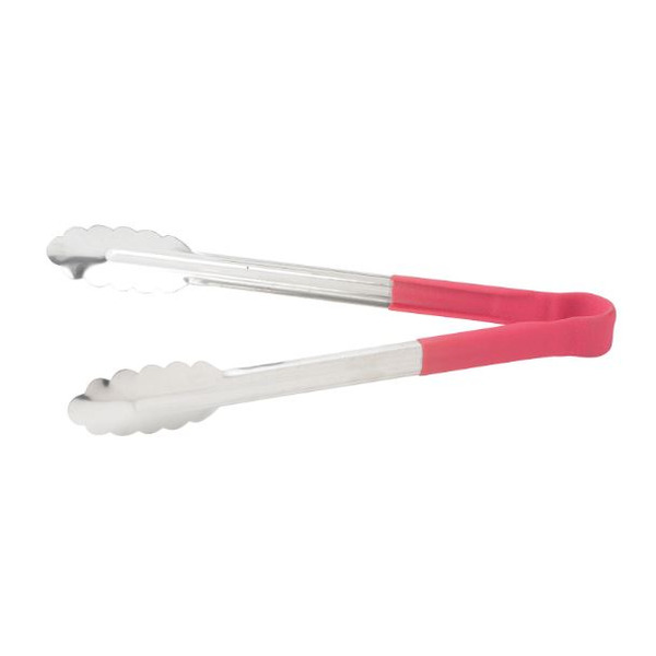Winco - Utility Tong Red - 12"
