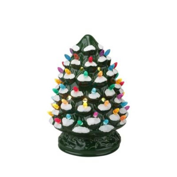 Red Shed Light-Up Christmas Tree Wax Warmer, 8.6 in.