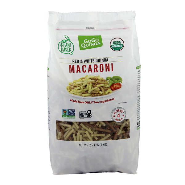 Costco Gogo Quinoa Organic Macaroni Red/White Quinoa Pickup Instacart