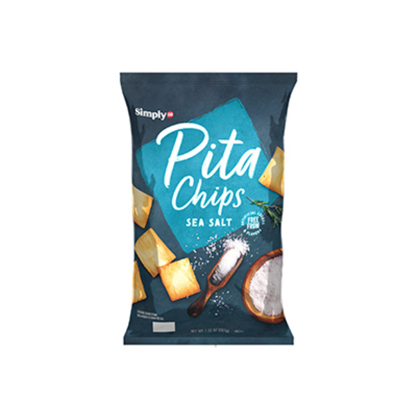 Simplygo Sea Salt Pita Chips