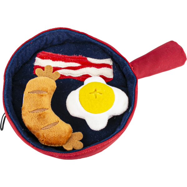 Play On Interactive Breakfast Dog Toy