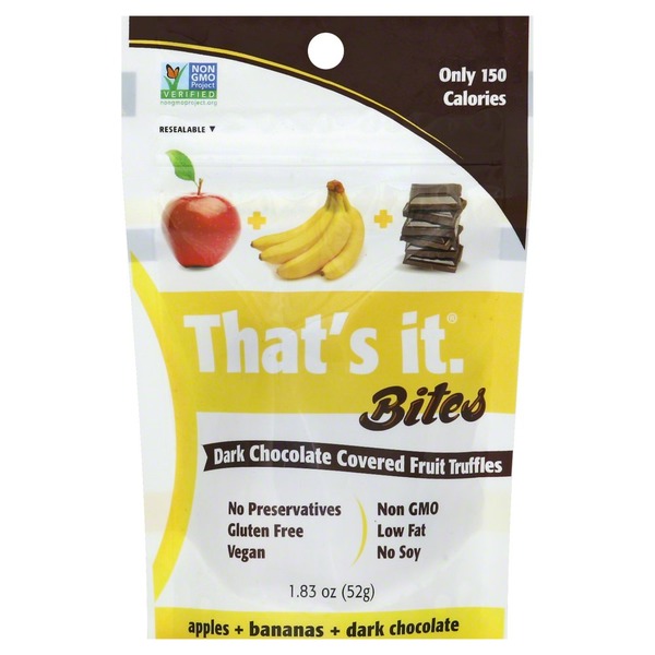 That's it Dark chocolate covered Fruit truffles bites (850397004361)