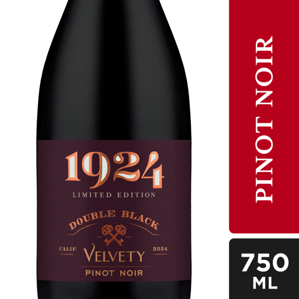 1924 Wines Double Black Velvety Pinot Noir Red Wine California