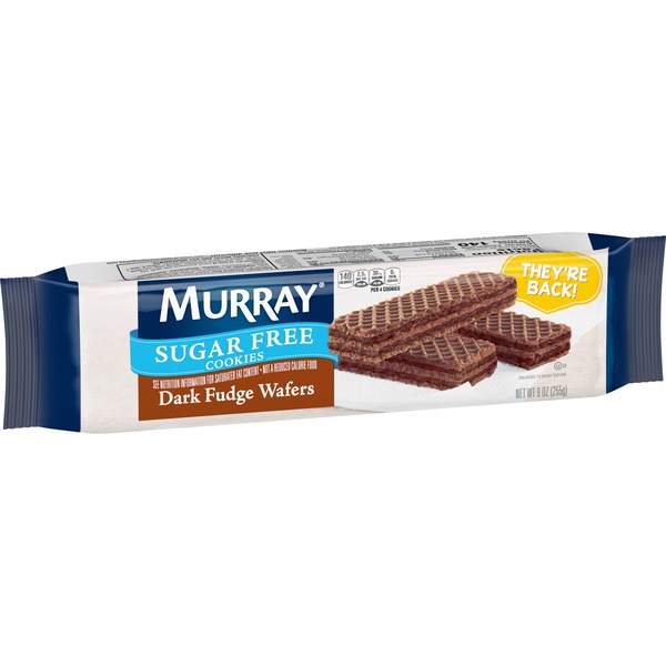 Murray Sugar Free Cookies Dark Fudge Wafers 9 Oz Instacart