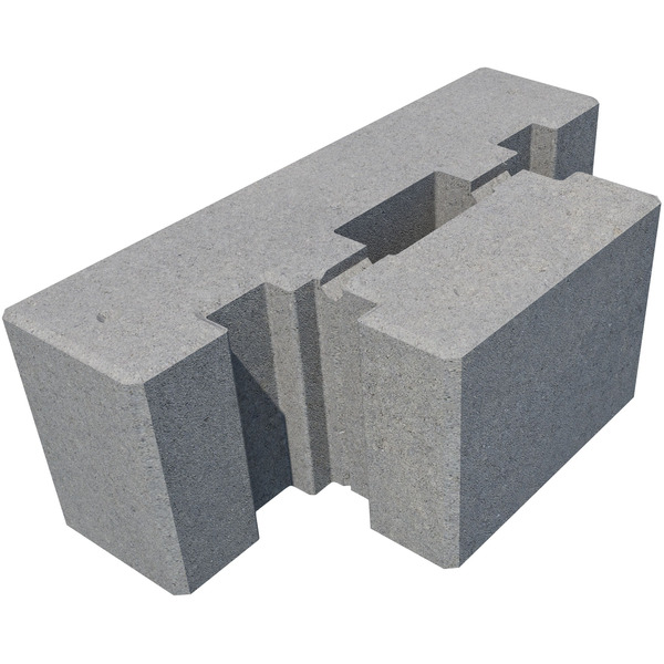 Belgard 5.5-in H x 16-in L x 8-in D T-block T-Block Shaded Gray Concrete Project block