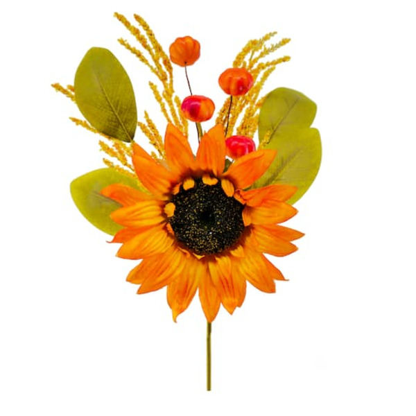 Ashland Orange Sunflower & Pumpkin Pick
