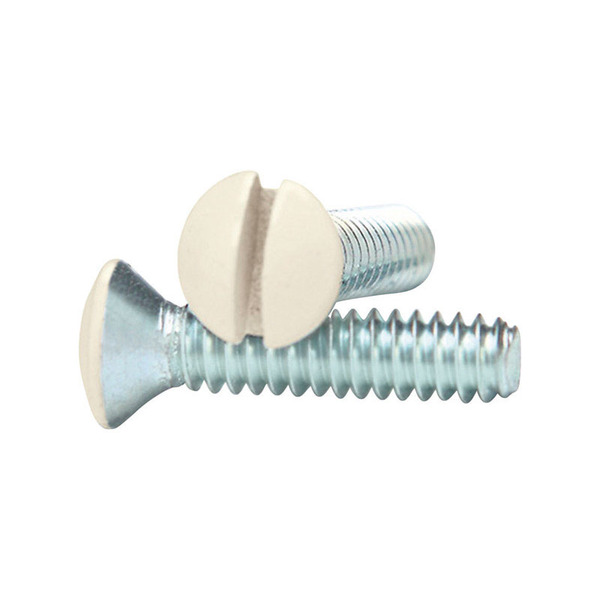 Amerelle Décor Collection Ivory Wall Plate Screws