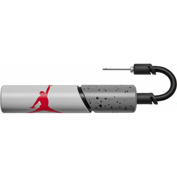 Nike Essential Ball Pump - White, Grey & Red