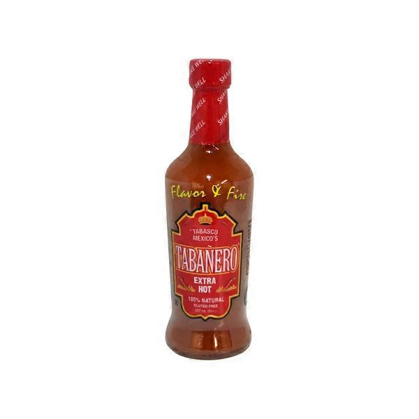 Tabanero Gluten Free, 100% Natural & Extra Hot Sauce